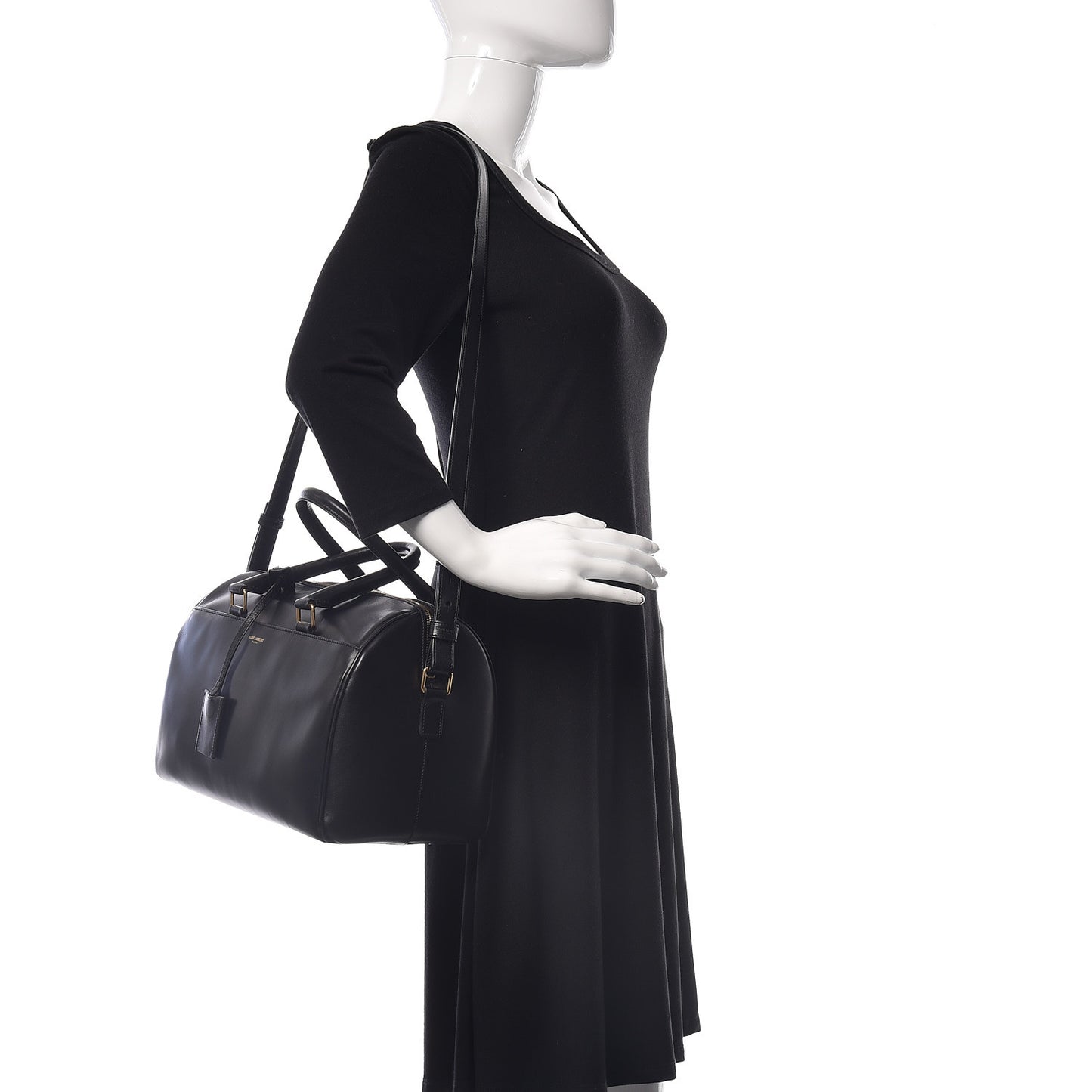 Calfskin Classic Duffle 6 Black