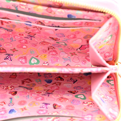 Louis Vuitton Vernis Valentine's Day Zippy Coin Purse Mochi Pink 5 of 7