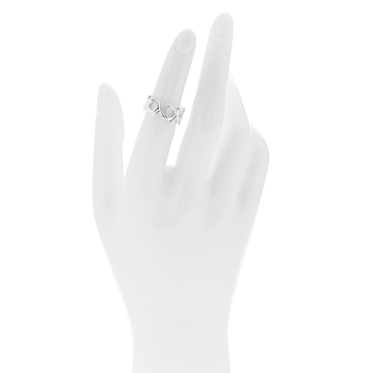 Sterling Silver Paloma Picasso Love Kisses Ring 49 4.75