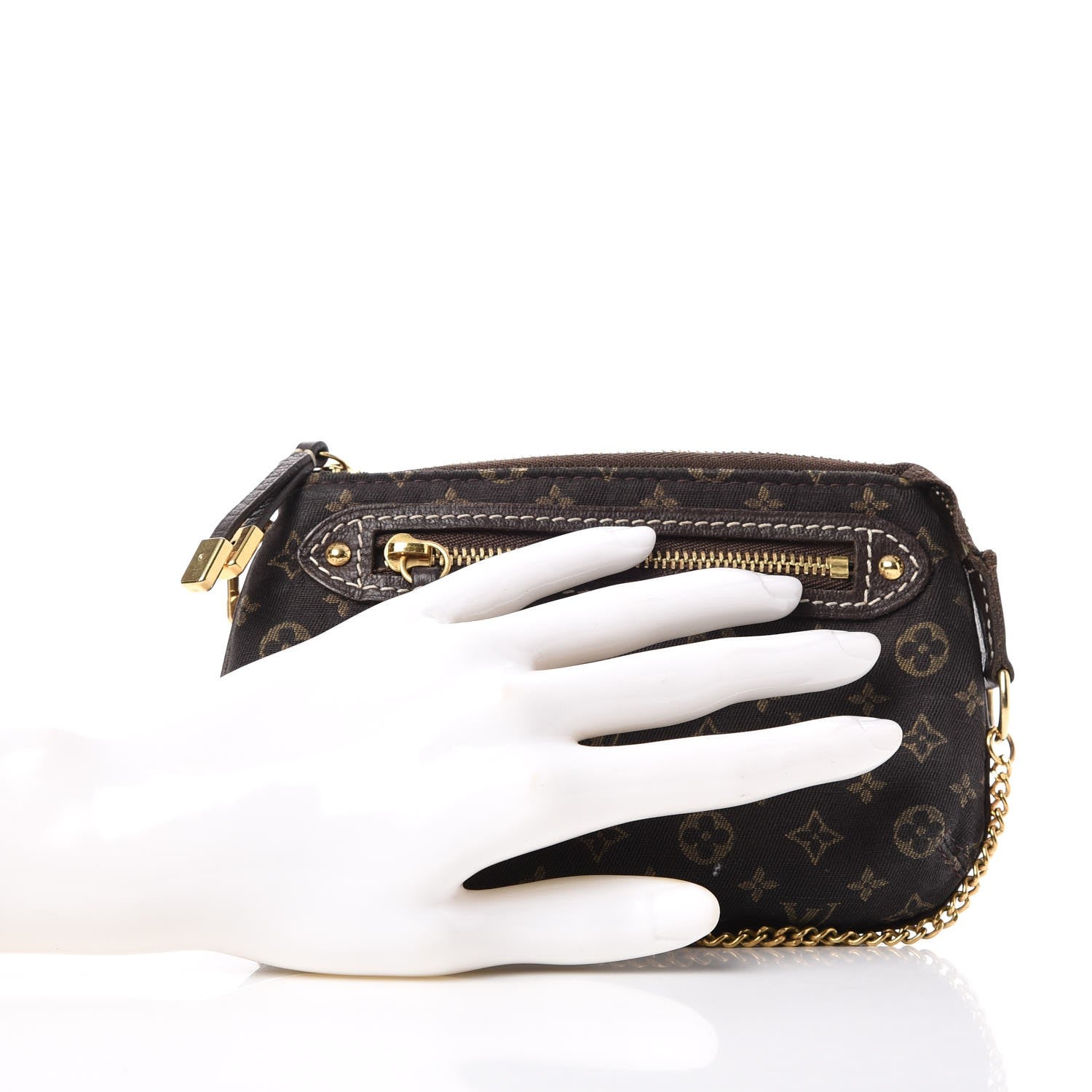 Louis Vuitton Monogram Idylle Mini Pochette Accessories Fusain 2 of 7