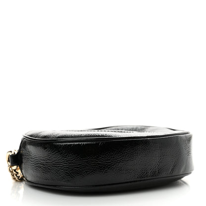 Gucci Patent Mini Soho Chain Bag Black 4 of 10