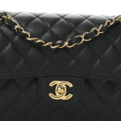 Chanel Caviar Quilted Small Double Flap Black 8 of 10