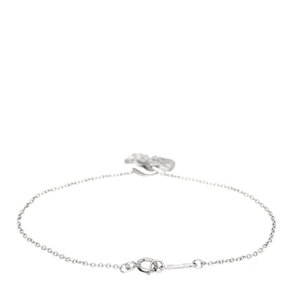 Tiffany Platinum Diamond Paper Flowers Bracelet 3 of 4