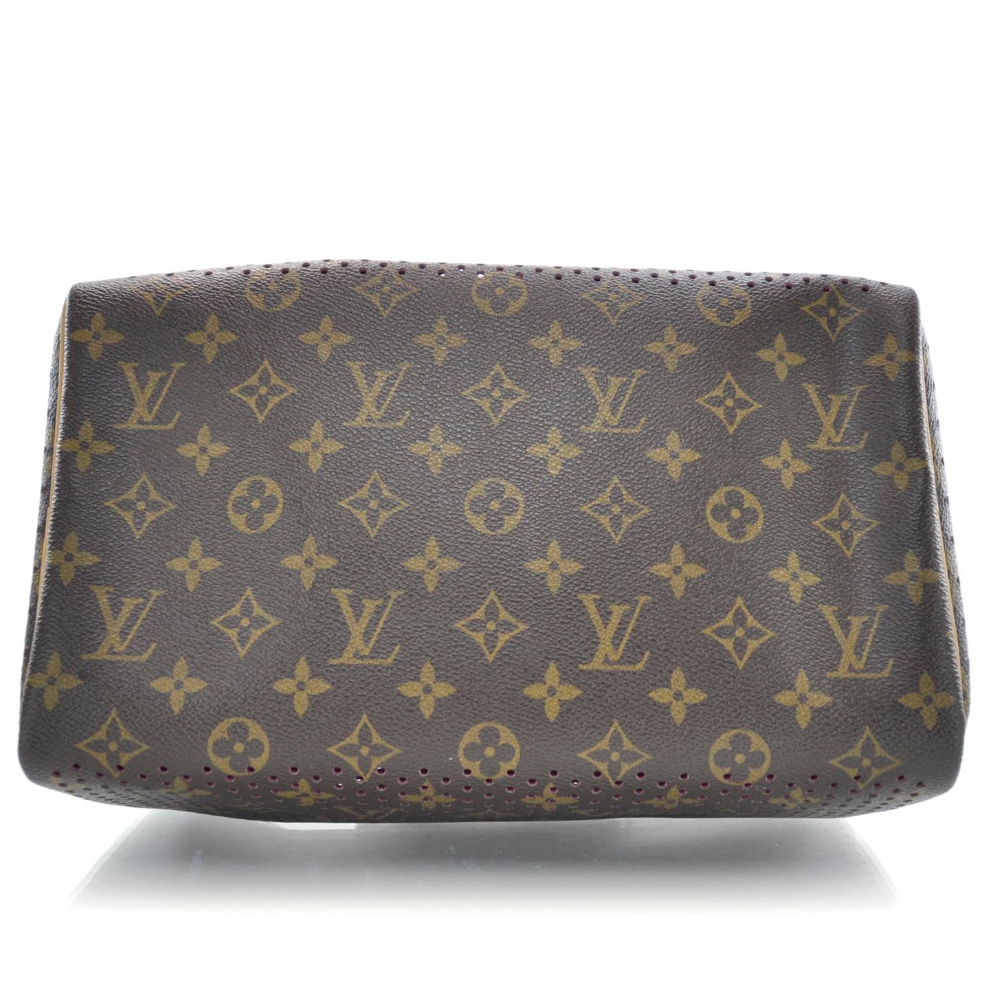 Monogram Perforated Speedy 30 Fuchsia