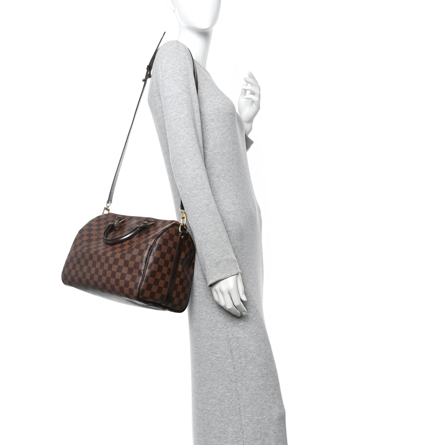 Damier Ebene Speedy Bandouliere 30