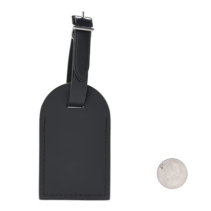 Louis Vuitton Calfskin Luggage Tag Black 2 of 3