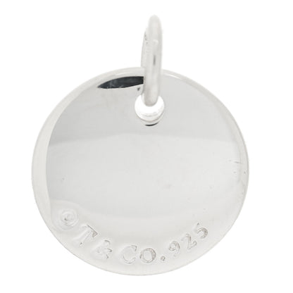 Tiffany Sterling Silver Letter M Round Pendant 3 of 3