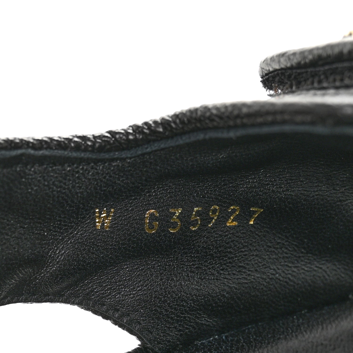 Chanel Grained Calfskin Velcro Dad Sandals 39 Black 9 of 10