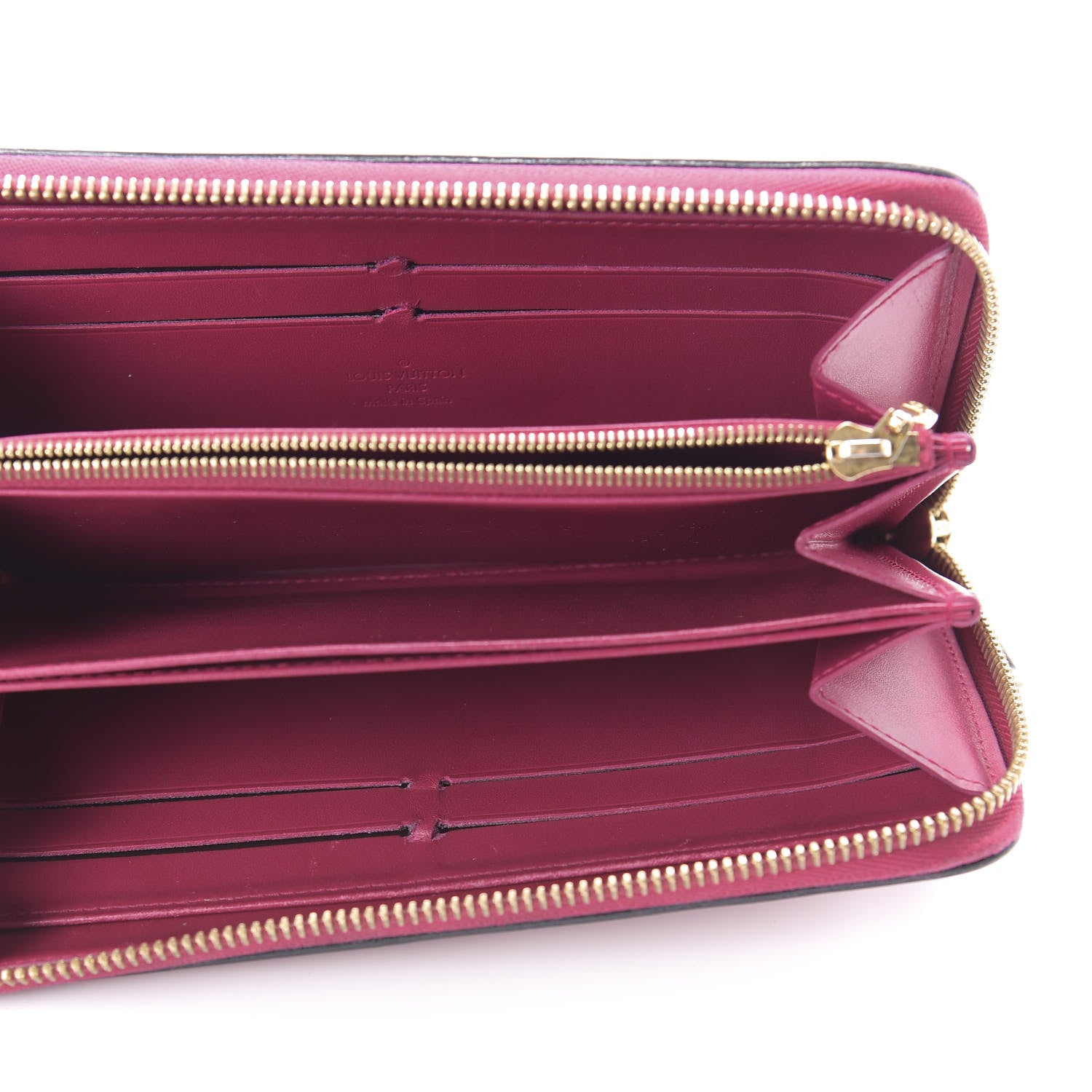 Louis Vuitton Vernis Zippy Wallet Rose Indien 5 of 13