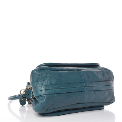 Chloe Calfskin Medium Paraty Peacock Blue 5 of 10