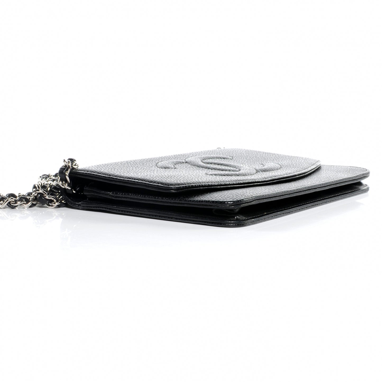 Caviar CC Wallet on Chain Black