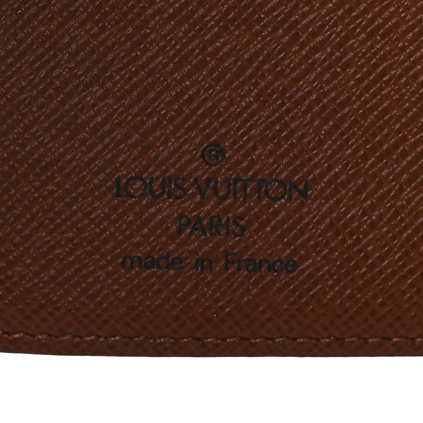 Monogram Small Ring Agenda Cover