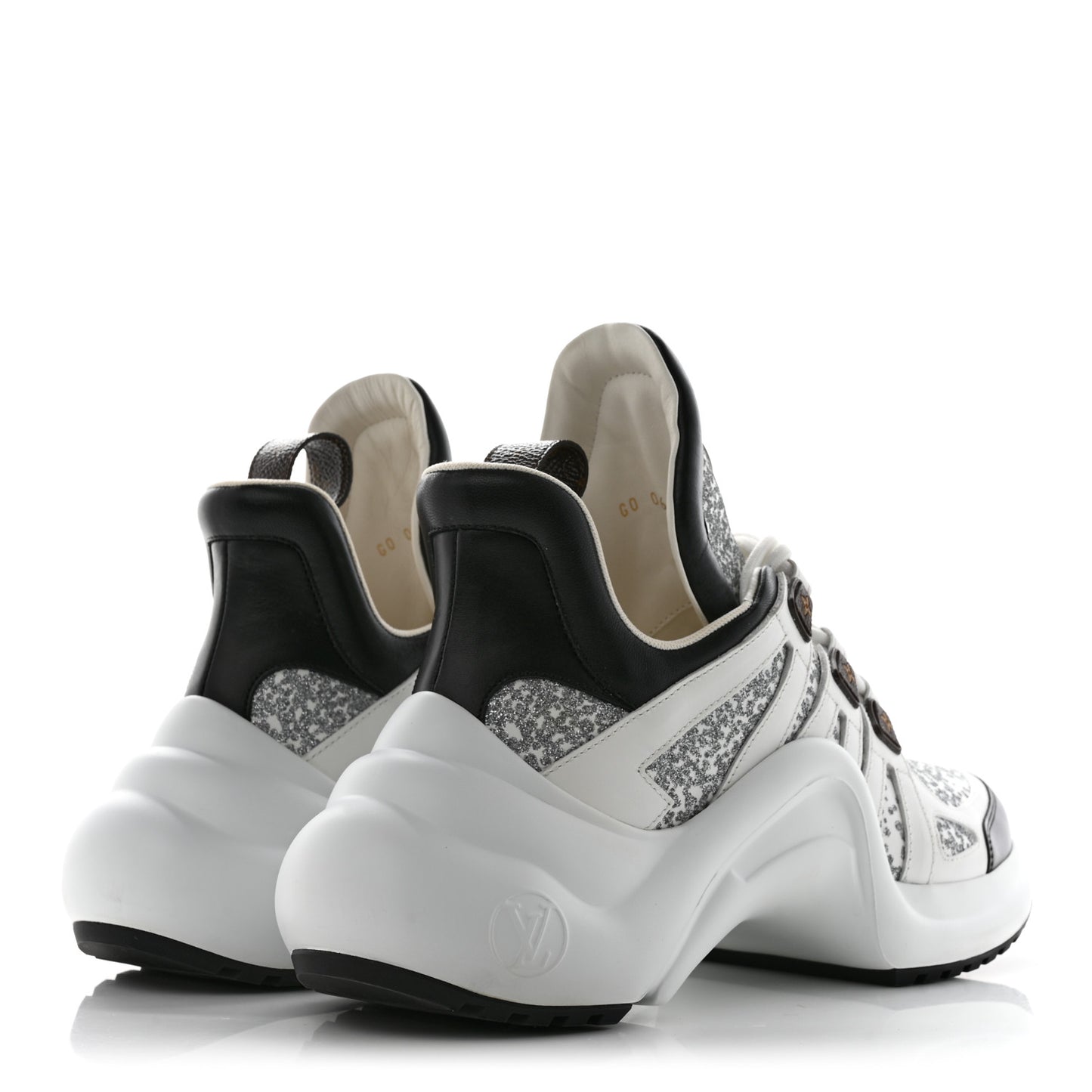 Monogram Calfskin LV Archlight Sneakers 39 White