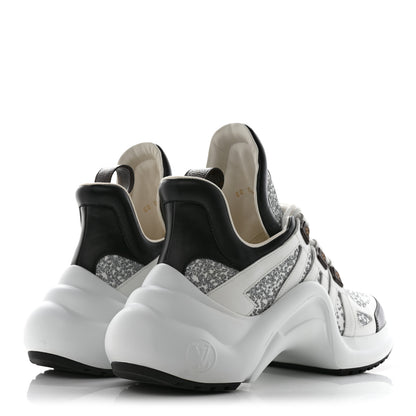 Louis Vuitton Monogram Calfskin LV Archlight Sneakers 39 White 4 of 12