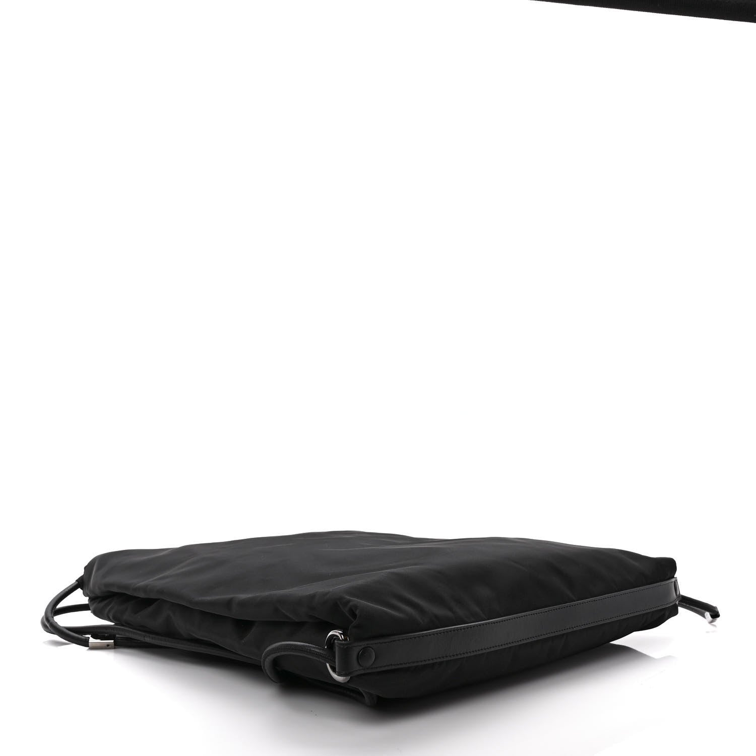 Christian Louboutin Canvas Drawstring Backpack Black 4 of 9