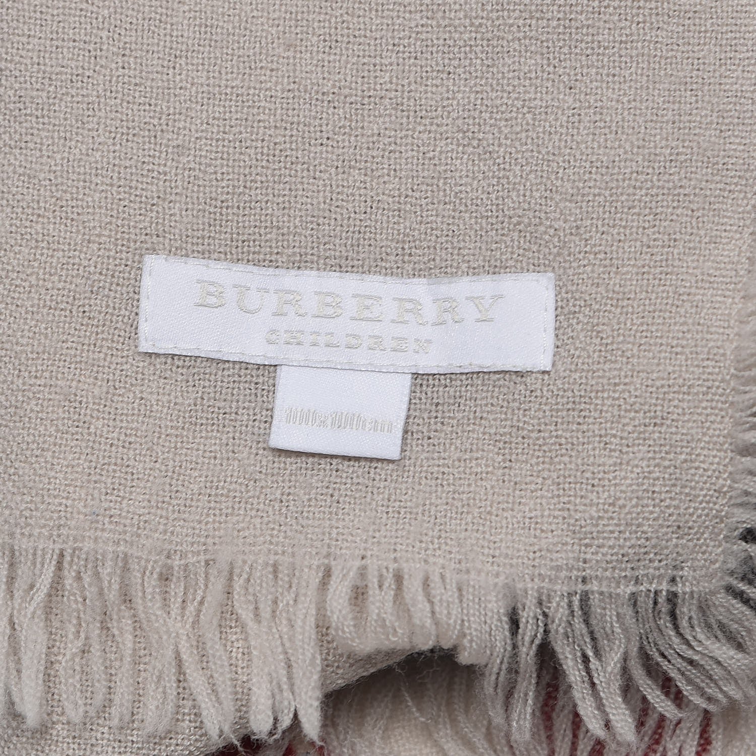 Burberry Merino Wool House Check Baby Blanket 4 of 7
