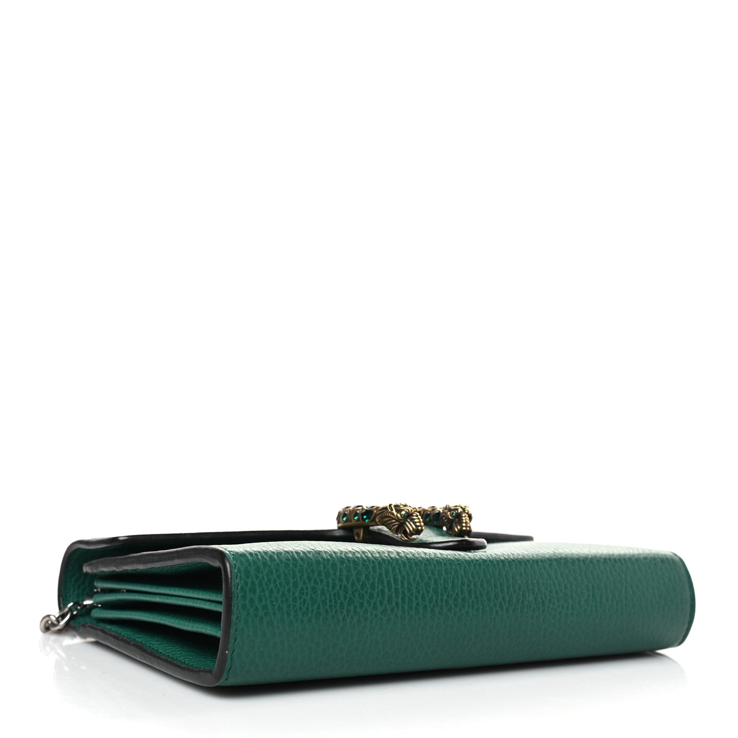 Calfskin Mini Dionysus Chain Wallet Emerald
