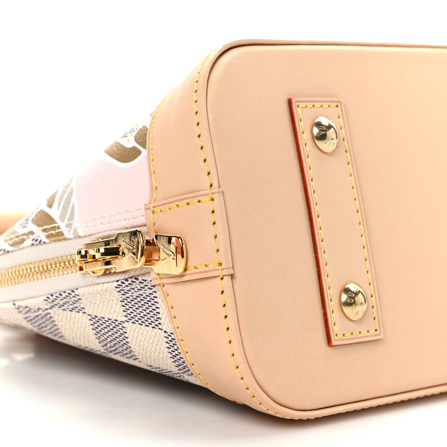 Damier Azur Nautical Alma BB