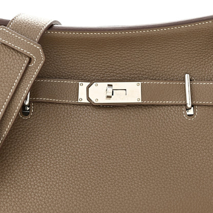 Hermes Taurillon Clemence Jypsiere 31 Etoupe 8 of 11