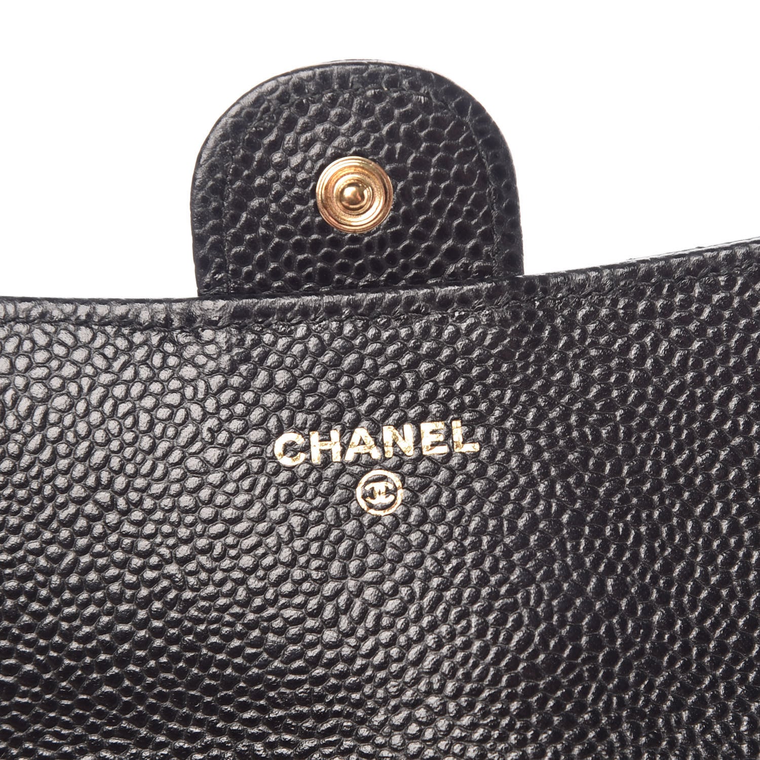 Chanel Caviar Quilted Large Flap Wallet Black 8 of 11