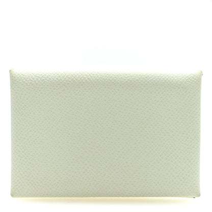 Hermes Epsom Verso Calvi Card Case Vert Fizz Vert Yucca 1 of 7