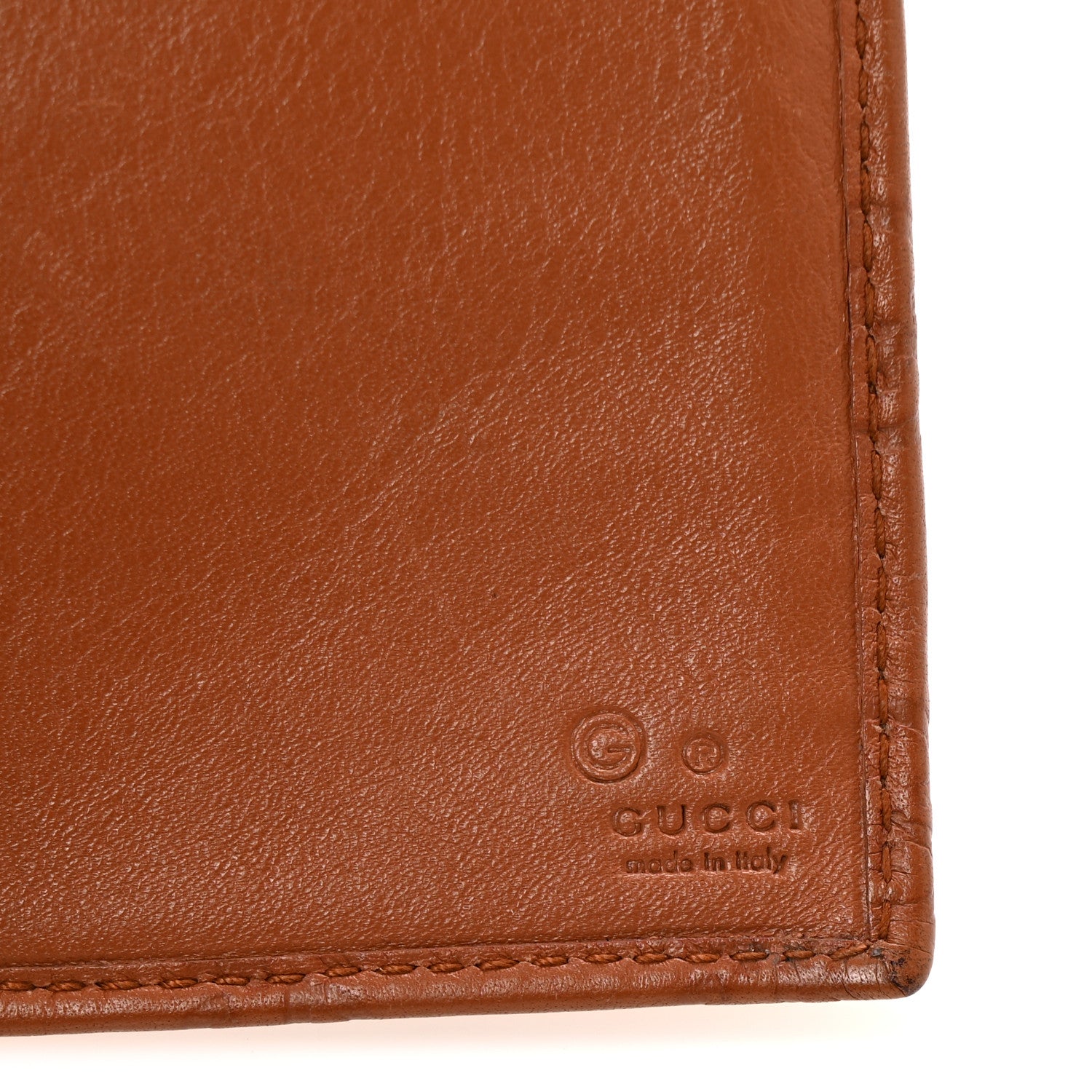Gucci Guccissima Continental Flap Wallet Saffron 6 of 10