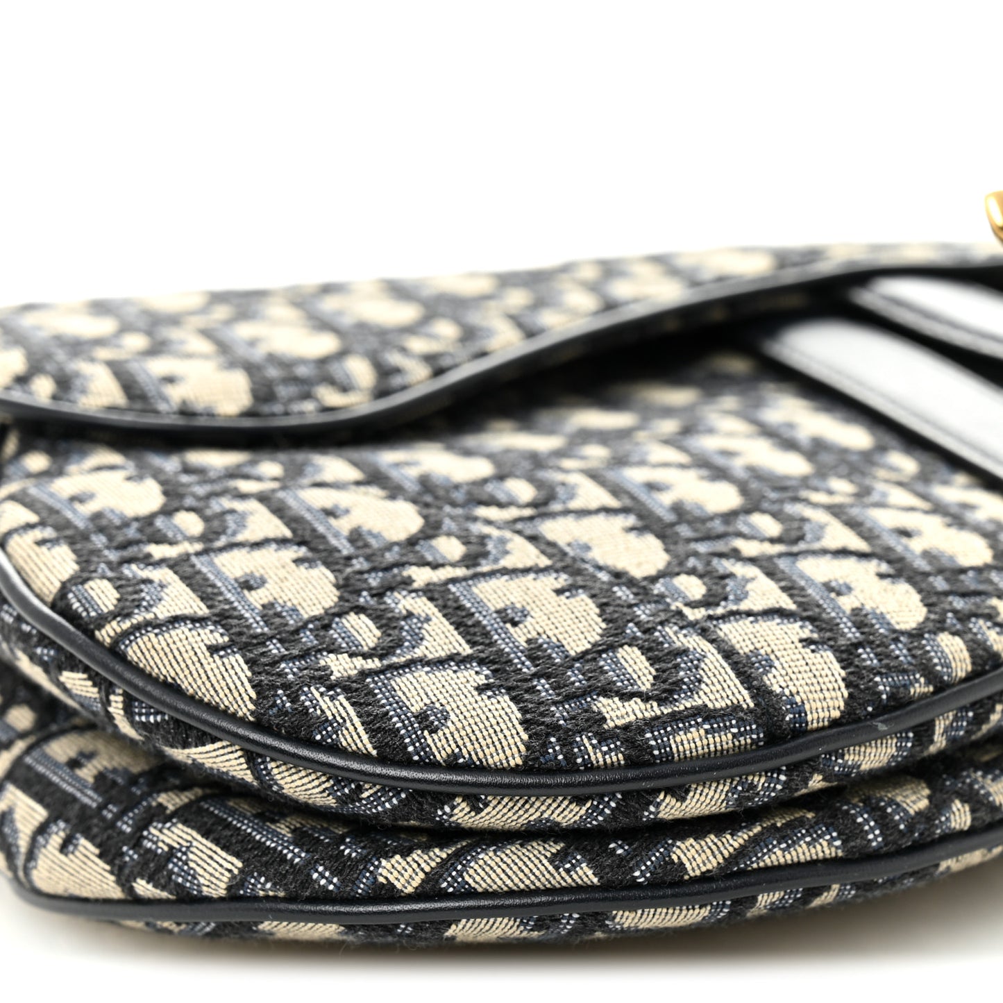 Oblique Saddle Bag Blue