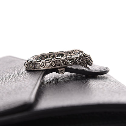 Gucci Calfskin Mini Dionysus Chain Wallet Black 13 of 15