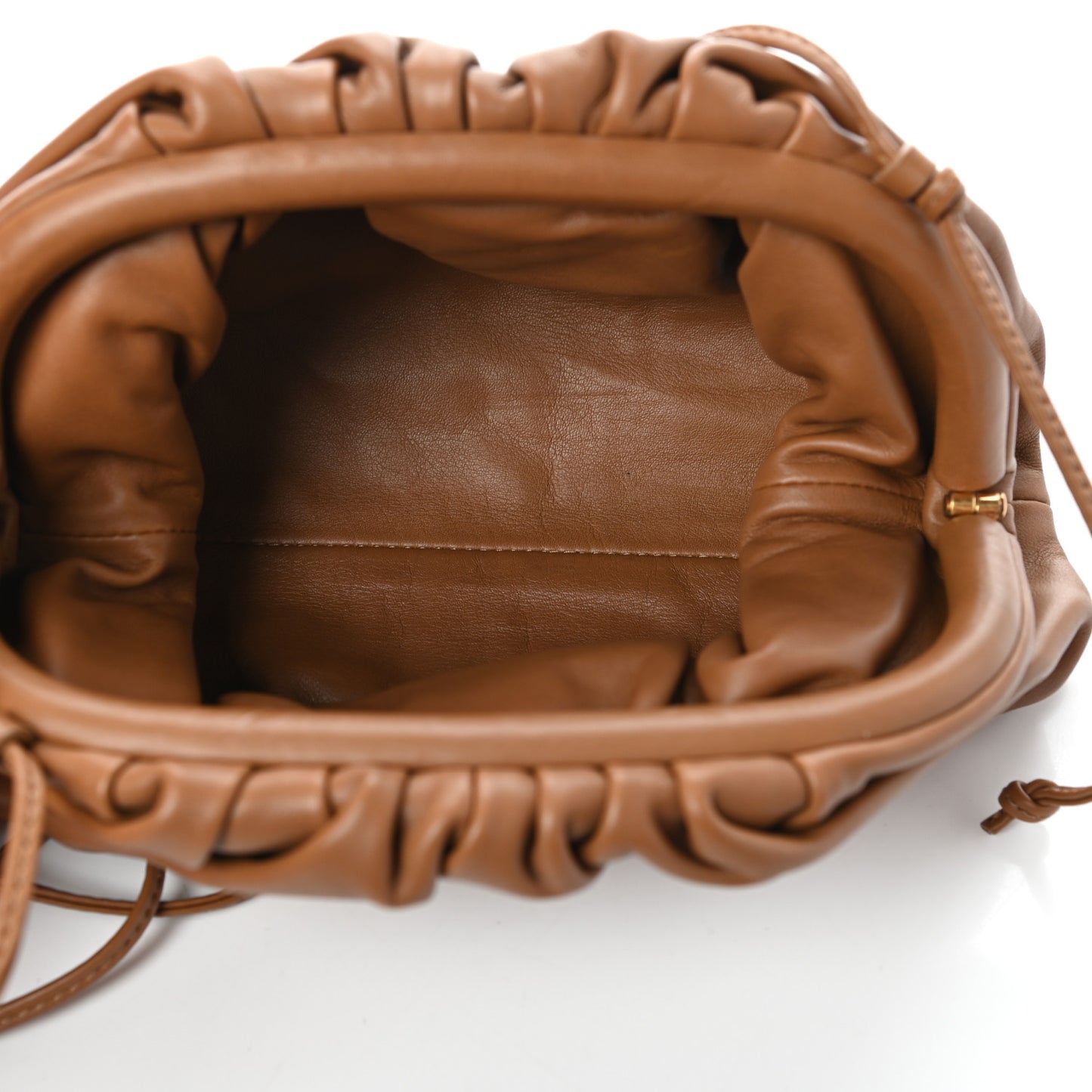 Butter Calfskin The Mini Pouch Cammello