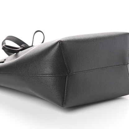 Mansur Gavriel Saffiano Mini Bucket Bag Black 7 of 8