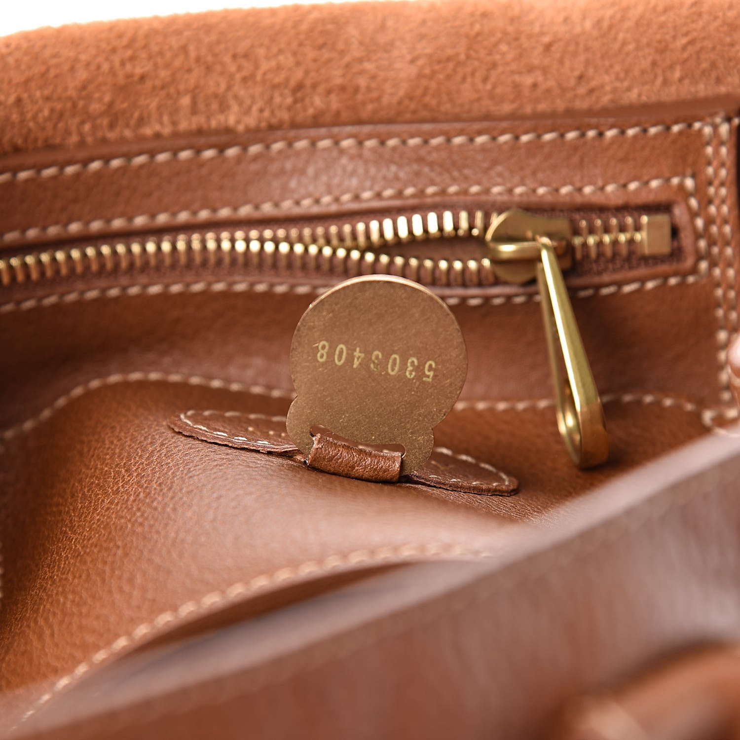 Mulberry Natural Leather Bayswater Oak 7 of 14