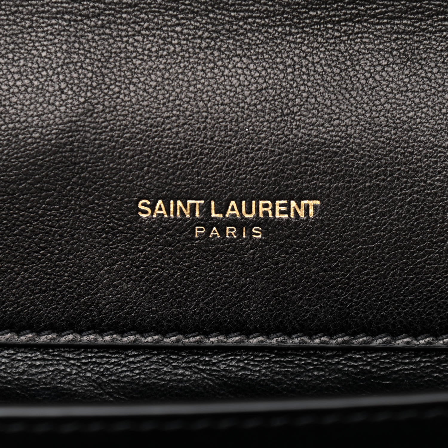 Saint Laurent Lambskin Quilted Mini Gaby Satchel Black 6 of 13