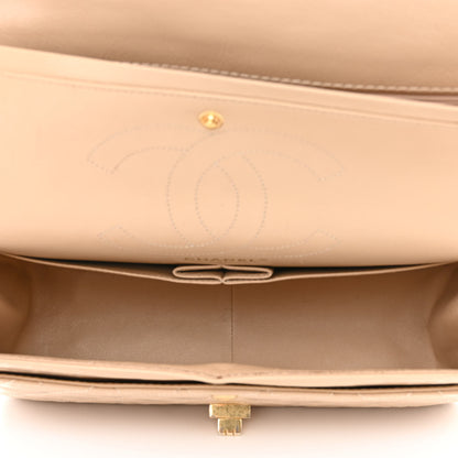 Chanel Distressed Patent Quilted 2.55 Reissue 226 Flap Beige 5 of 12