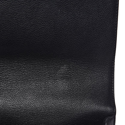 Chanel Caviar Quilted Large Studded Flap Black 9 of 23