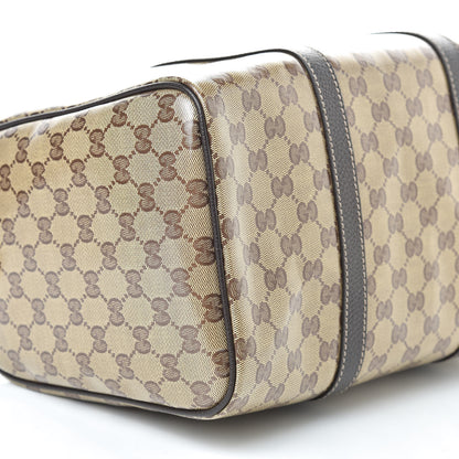 Gucci Crystal Monogram Medium Joy Boston Dark Brown 9 of 12