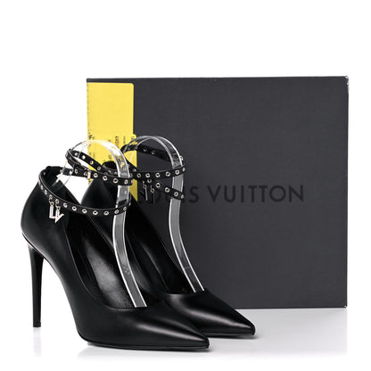 Louis Vuitton Calfskin Call Back Pumps 40 Black 12 of 12