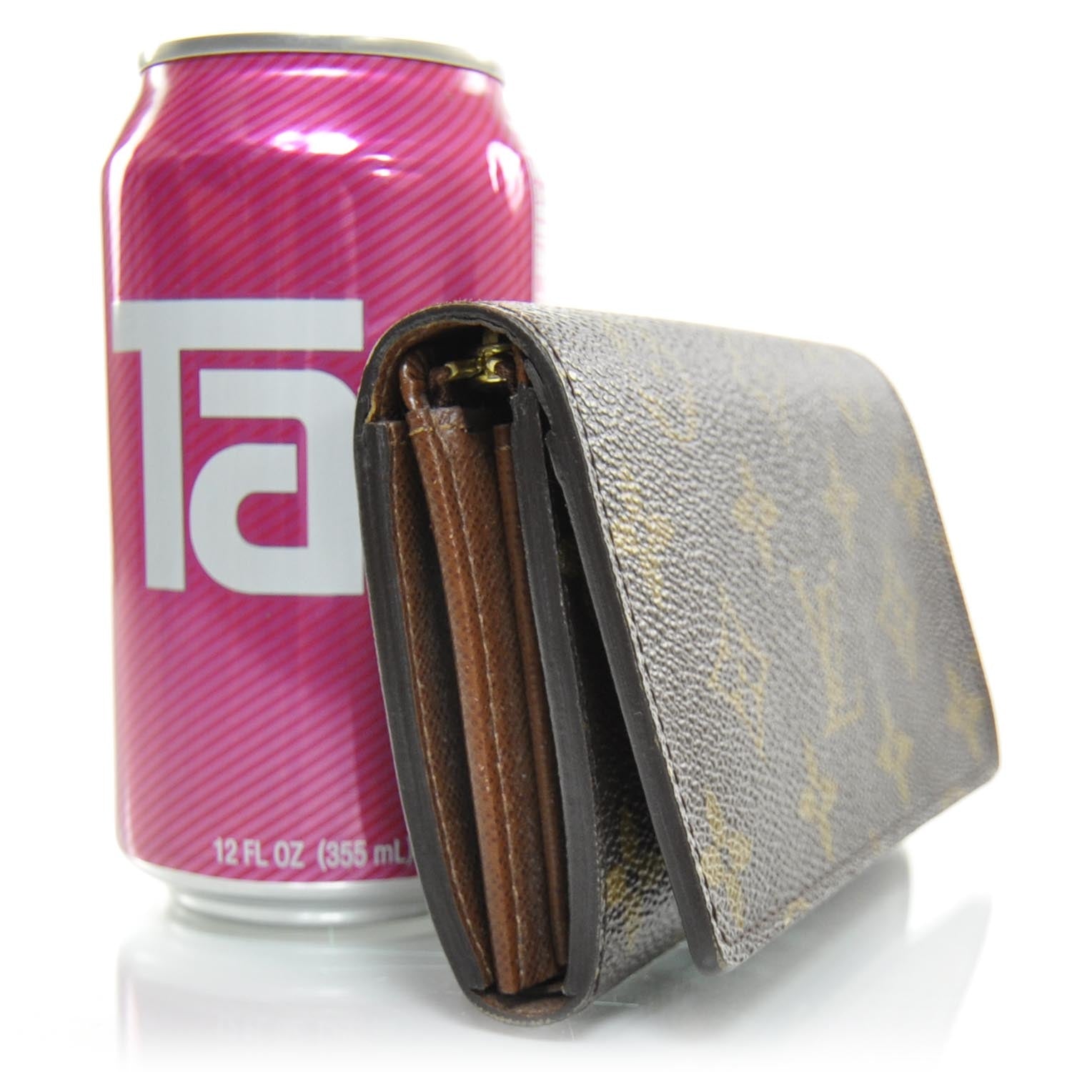 Louis Vuitton Monogram Porte-Monnaie Tresor Wallet 3 of 7
