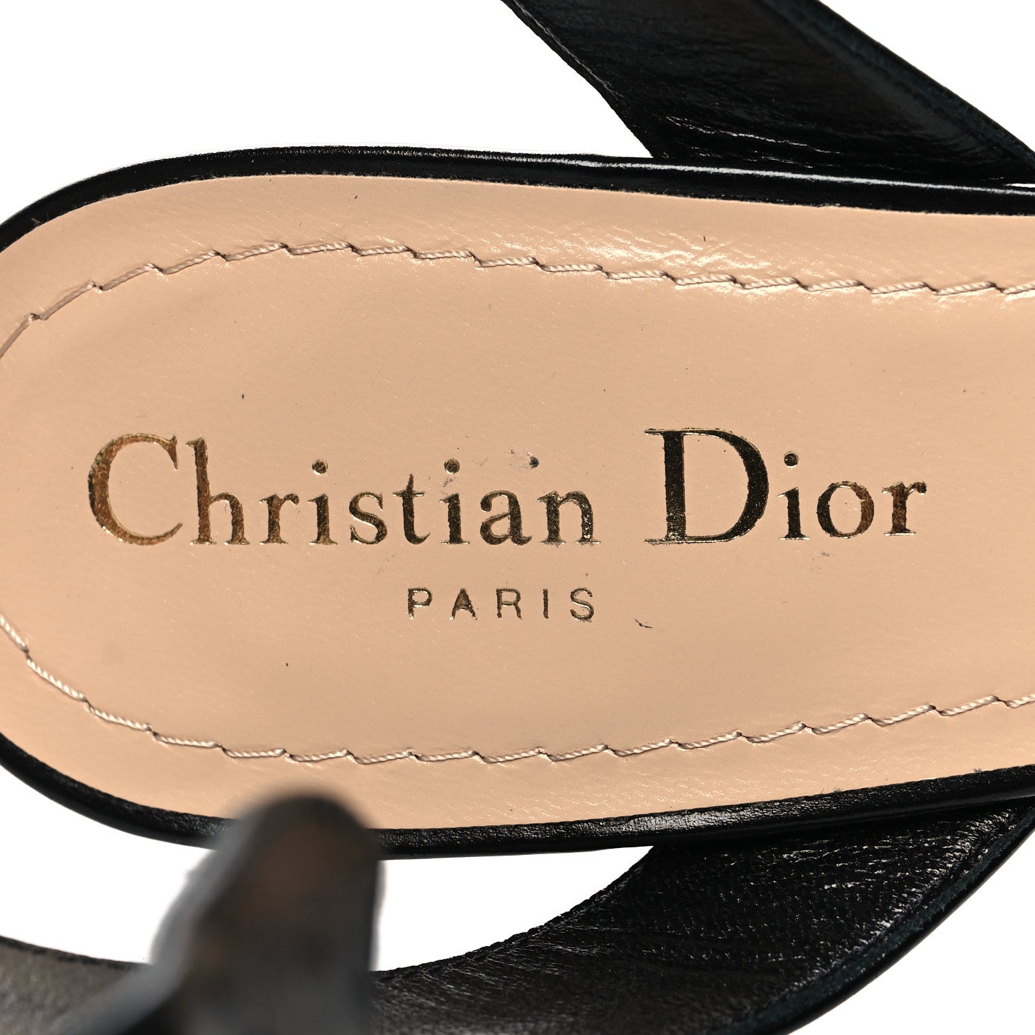 Christian Dior Calfskin Soul Pumps 39 Black 8 of 11