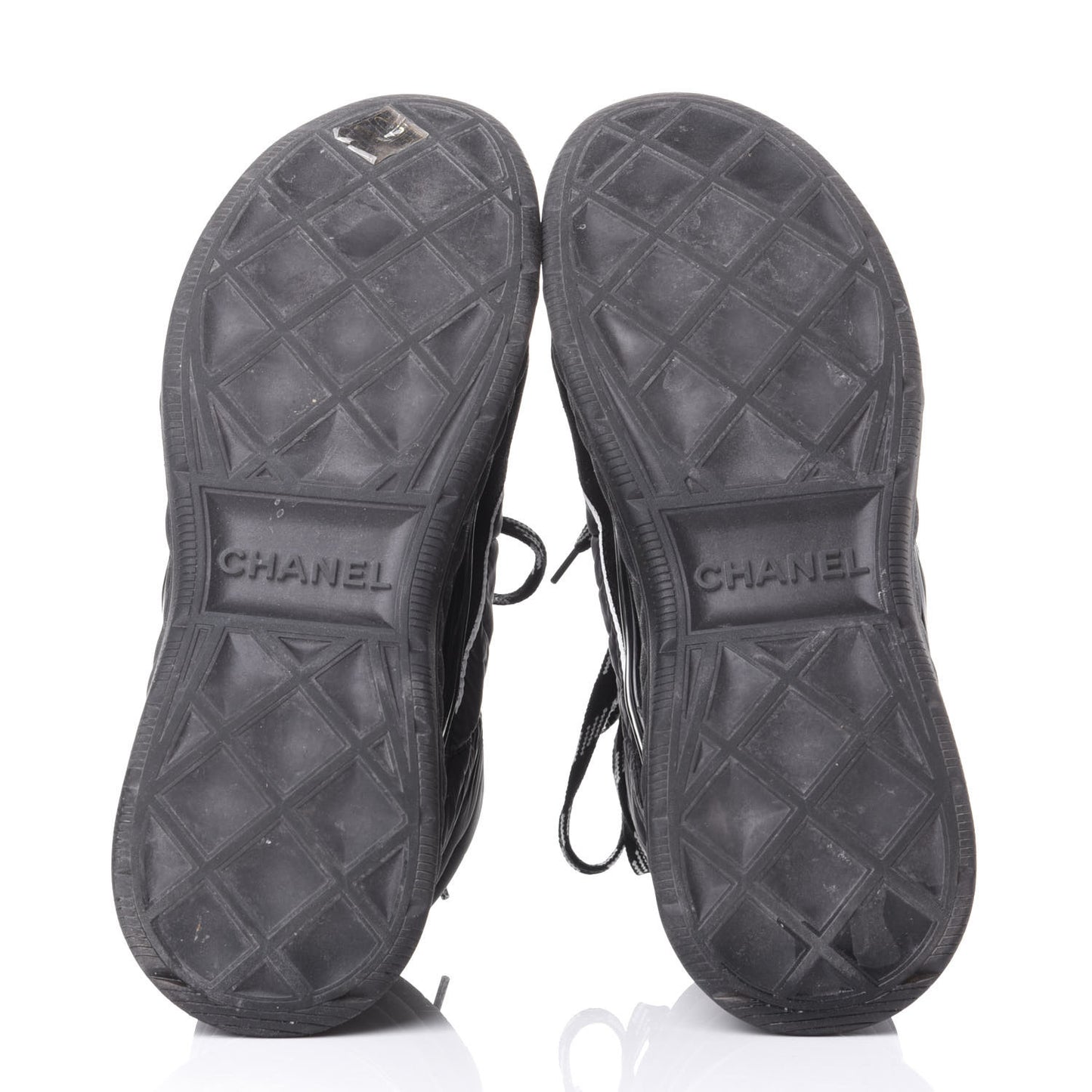 Fabric Suede Womens CC Sneakers 39.5 Black