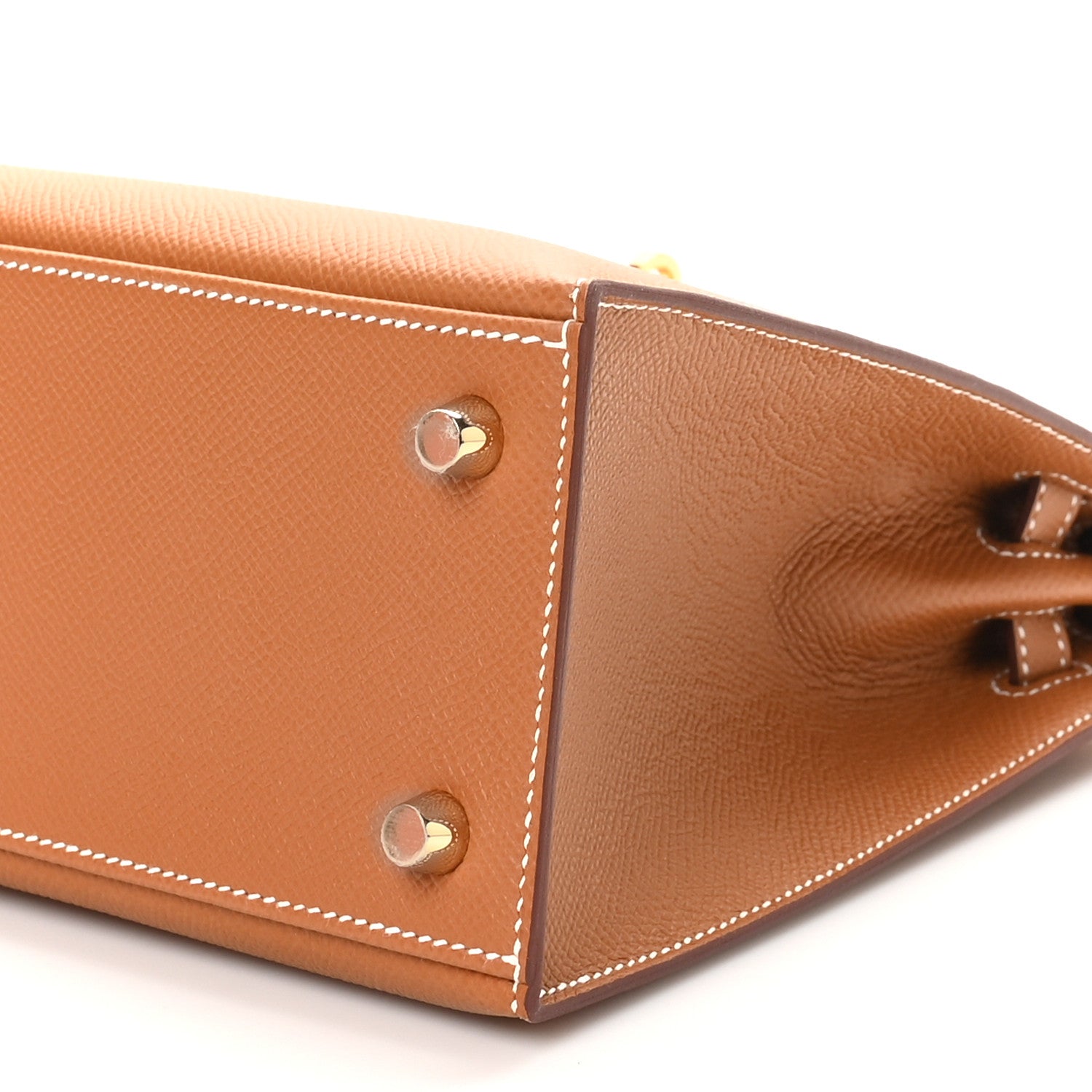 Hermes Epsom Kelly Sellier 25 Gold 10 of 11