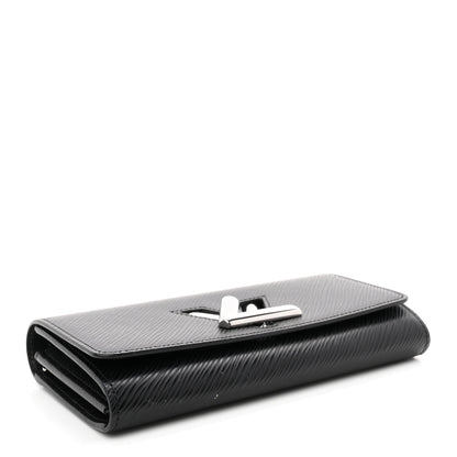 Louis Vuitton Epi Twist Wallet Black 4 of 7