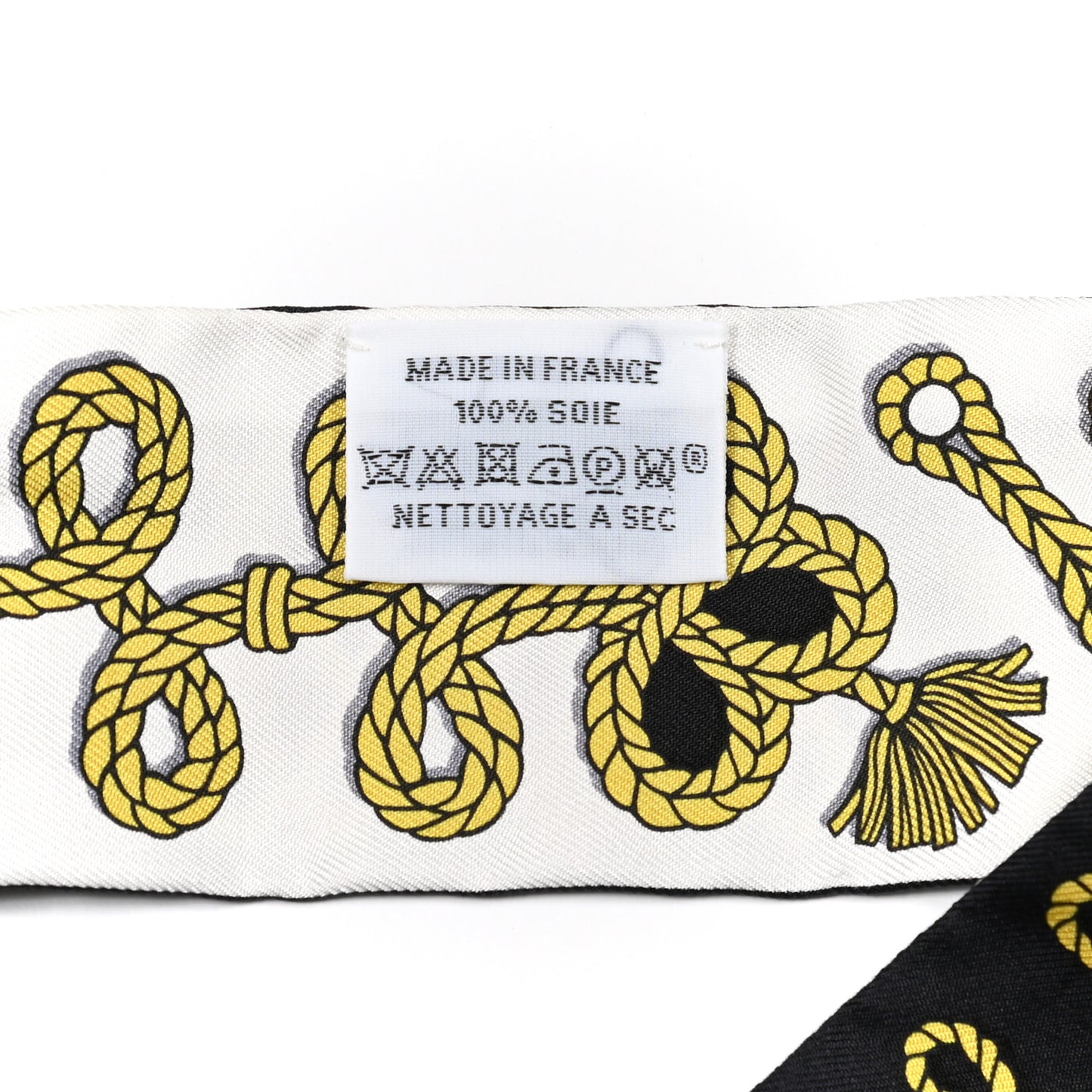 Silk Galons Et Brandebourg Twilly Black Gold White