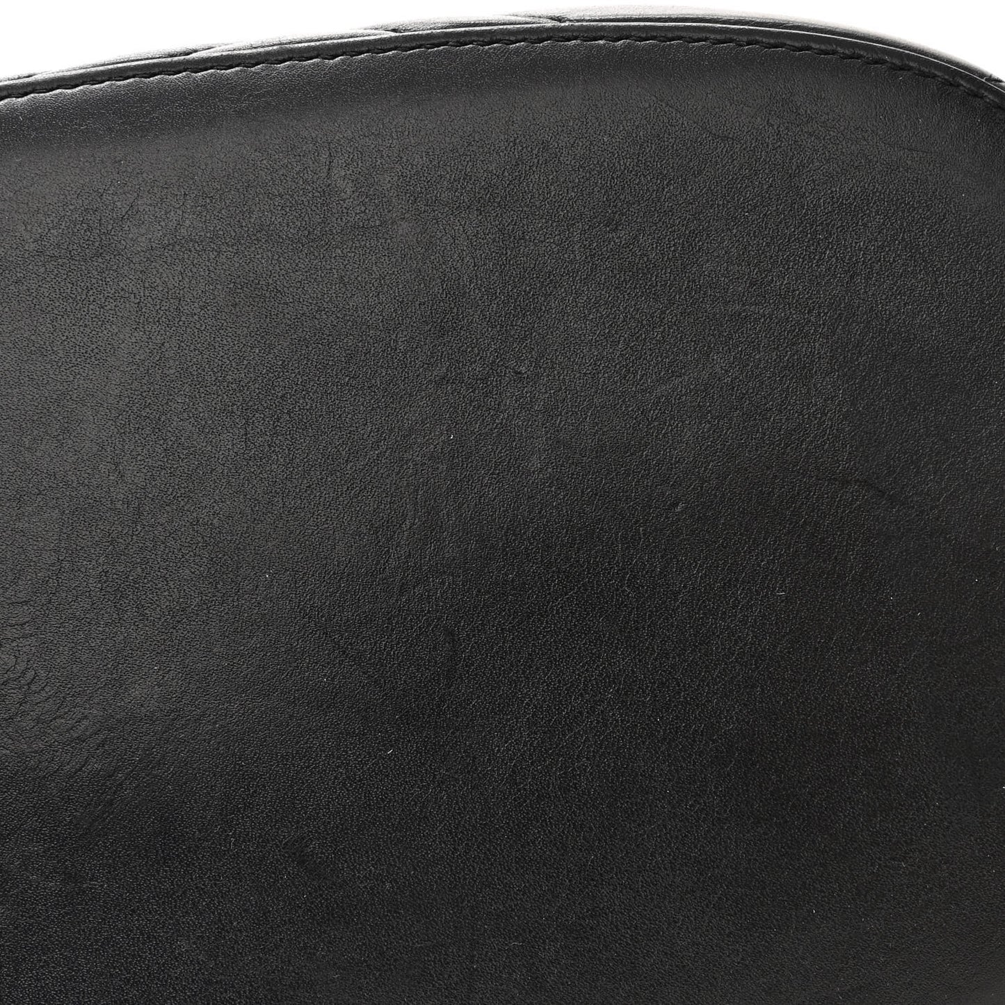 Calfskin Matelasse Sylvie Web GG Marmont Bucket Bag Black