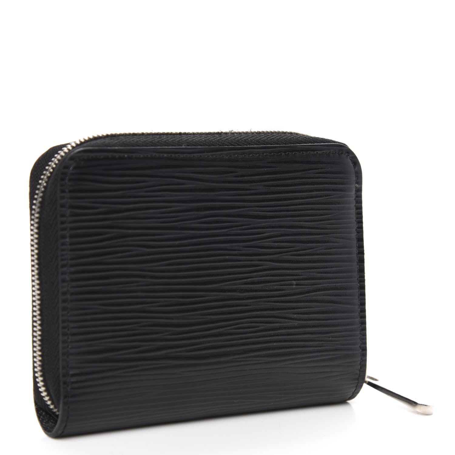 Louis Vuitton Epi Zippy Coin Purse Black 3 of 7