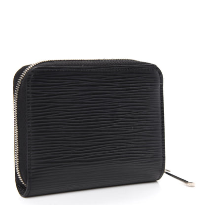 Louis Vuitton Epi Zippy Coin Purse Black 3 of 7
