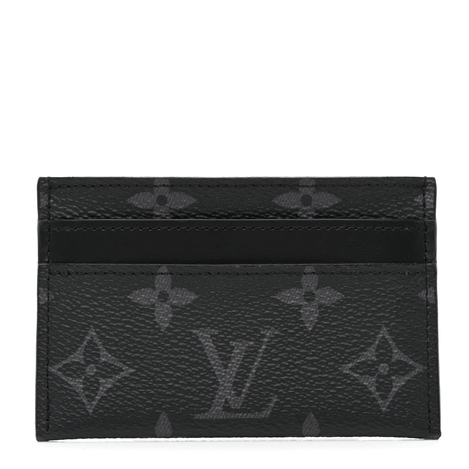 Louis Vuitton Monogram Eclipse Porte-Cartes Double Card Holder 1 of 9