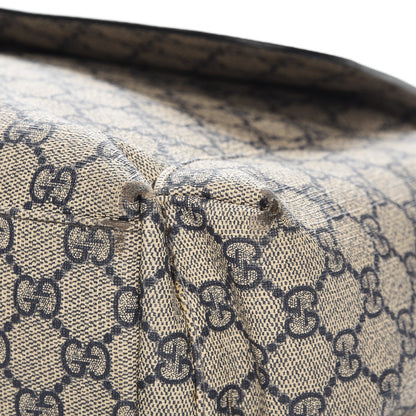 Gucci GG Plus Monogram Messenger Diaper Bag Navy 12 of 12