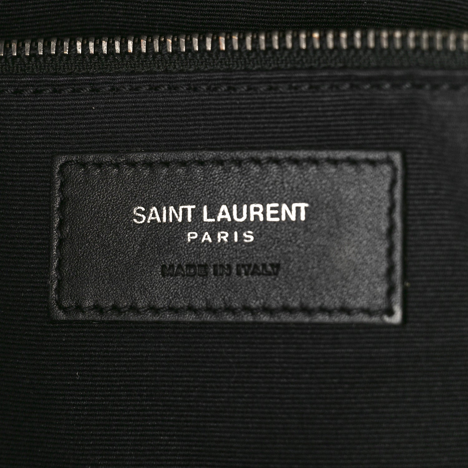 Saint Laurent Suede Flat Messenger Bag Black 6 of 10