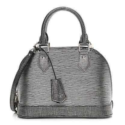 Louis Vuitton Epi Alma BB Platine 1 of 9