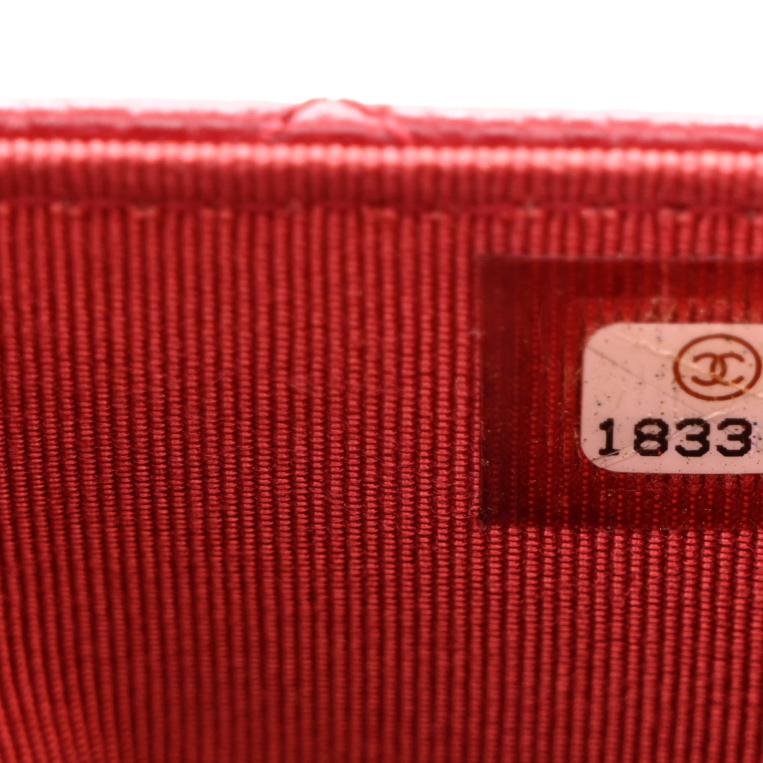 Chanel Caviar Quilted Wallet on Chain WOC Red 8 of 12